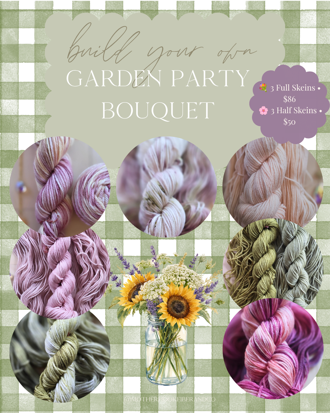DYED-TO-ORDER — The Garden Party Trio Bundle
