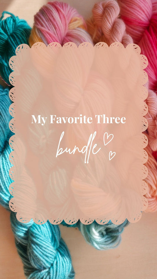 PRE-ORDER — My Favorite Three - BUNDLE