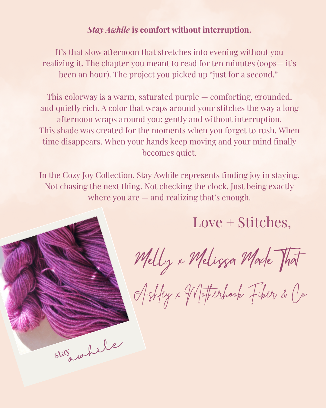 PRE-ORDER — Stay Awhile