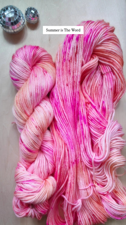 Ready-to-Ship | One-of-a-Kind Hand-Dyed Yarn Skeins | Worsted (Weight 4) on Superwash Merino Wool