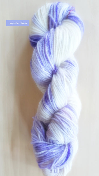 Ready-to-Ship | One-of-a-Kind Hand-Dyed Yarn Skeins | Worsted (Weight 4) on Superwash Merino Wool