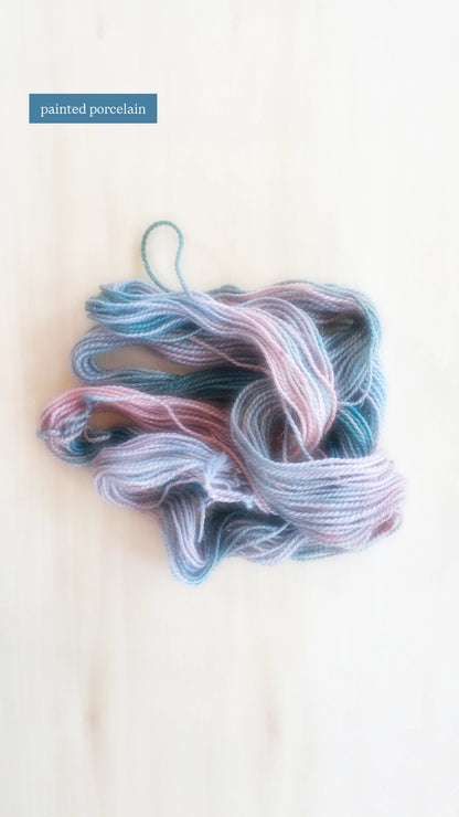 Ready-to-Ship | One-of-a-Kind Hand-Dyed Yarn Skeins | Fingering/Sock Weight 1 on Superwash Merino Wool, Nylon & Stellini Blend