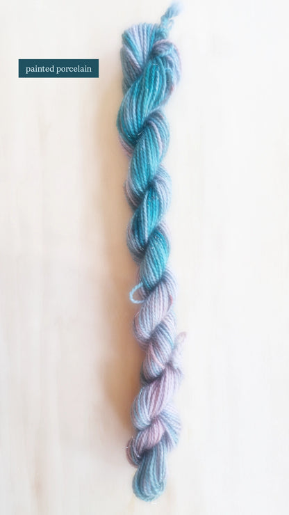 Ready-to-Ship | One-of-a-Kind Hand-Dyed Yarn Skeins | Fingering/Sock Weight 1 on Superwash Merino Wool, Nylon & Stellini Blend