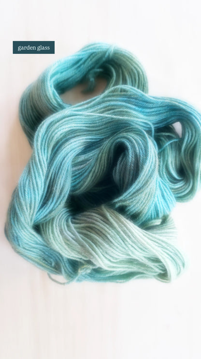 Ready-to-Ship | One-of-a-Kind Hand-Dyed Yarn Skeins | Worsted (Weight 4) on Peruvian Highland Wool