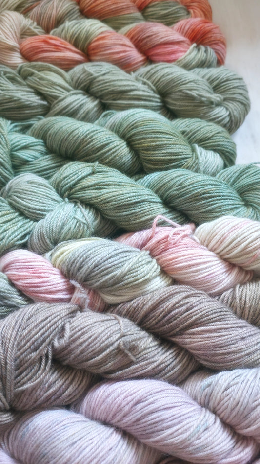 Ready-to-Ship | One-of-a-Kind Hand-Dyed Yarn Skeins