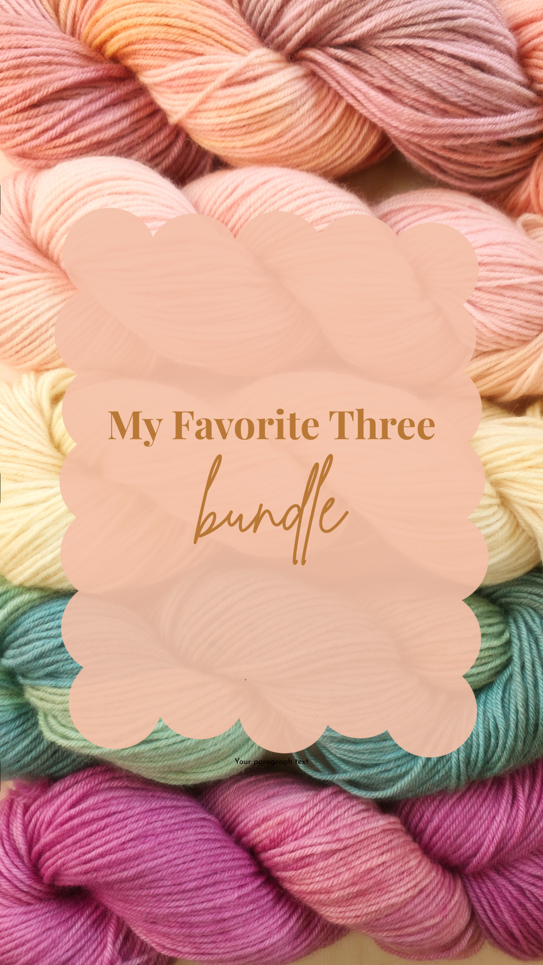 PREORDER — My Favorite Three - BUNDLE