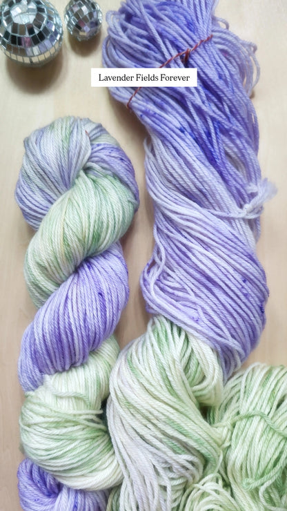 Ready-to-Ship | One-of-a-Kind Hand-Dyed Yarn Skeins | Worsted (Weight 4) on Superwash Merino Wool