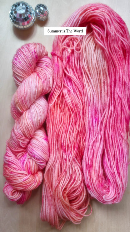 Ready-to-Ship | One-of-a-Kind Hand-Dyed Yarn Skeins | Worsted (Weight 4) on Peruvian Highland Wool