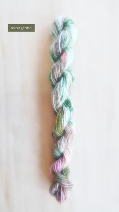 Ready-to-Ship | One-of-a-Kind Hand-Dyed Yarn Skeins | Fingering/Sock Weight 1 on Superwash Merino Wool, Nylon & Stellini Blend