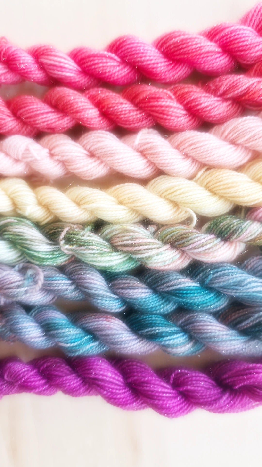 Ready-to-Ship | One-of-a-Kind Hand-Dyed Yarn Skeins | Fingering/Sock Weight 1 on Superwash Merino Wool, Nylon & Stellini Blend