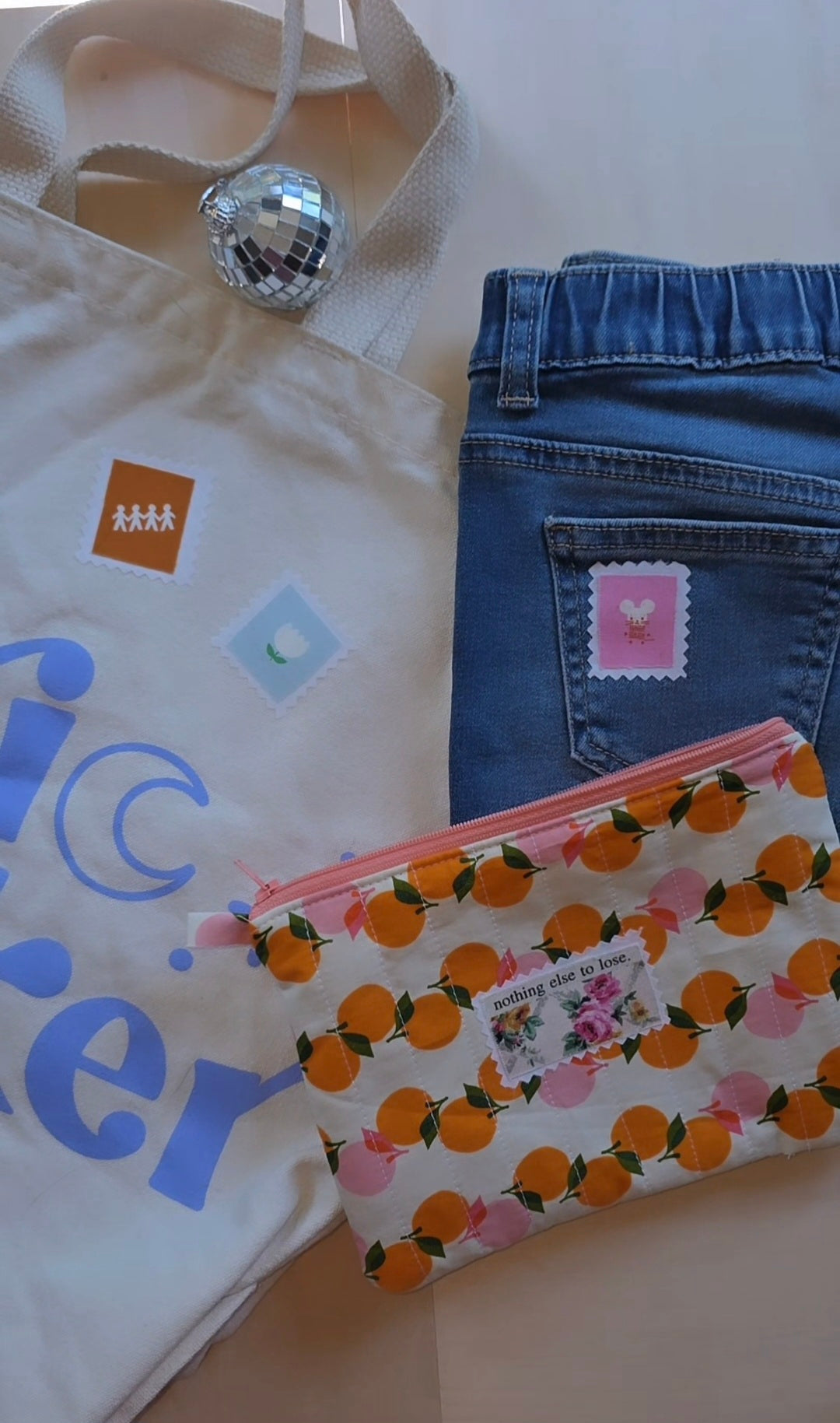 Little Patches of Joy | Curated Iron-On Fabric Patch Collections