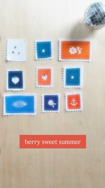 Little Patches of Joy | Curated Iron-On Fabric Patch Collections